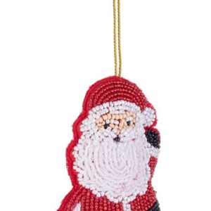 Pendaglio Austen Babbo Natale con corona